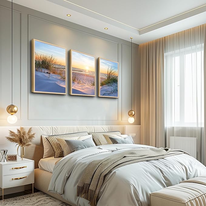 Natural Wood Framed Wall Art - Image 3