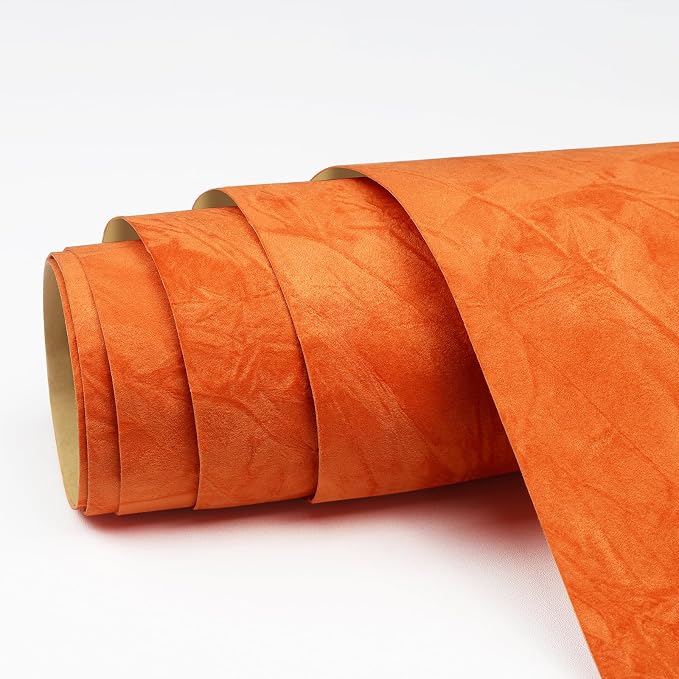 30"x317" Self Adhesive Felt Fabric Wallpaper - Image 7