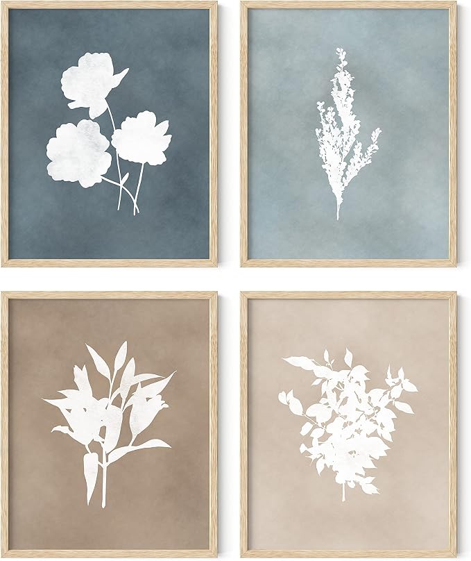 HAUS AND HUES Floral Wall Art by HausandHuesArtPrints
