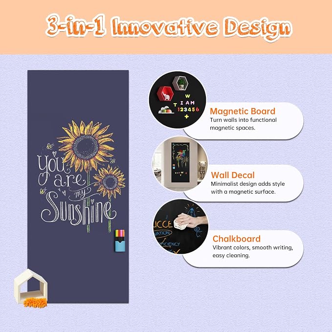 Magnetic Chalkboard Contact Paper - Image 3