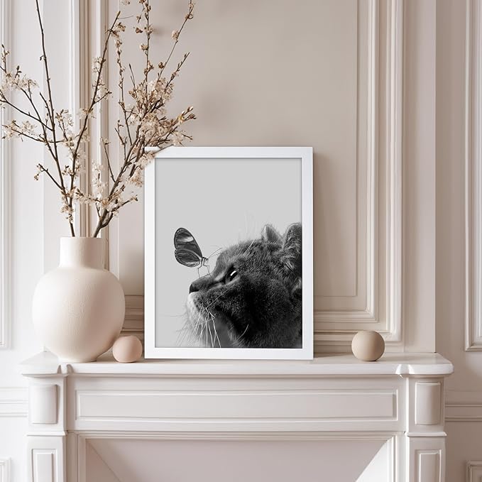 Poster Master Butterfly on Cat Print - Image 5