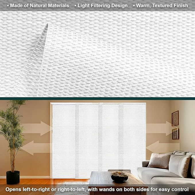 CHICOLOGY Panel Track Vertical Blinds - Image 3