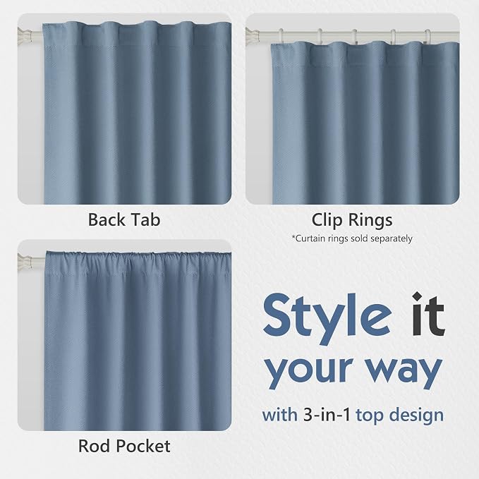 FMFUNCTEX 100% Blackout Curtains - Image 7