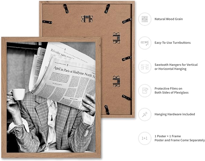 Poster Master Woman Reading Newspaper - Image 2