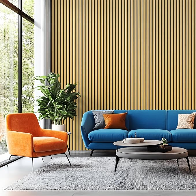 Art3d 6-Piece Wood Slat Acoustic Panels - Image 2