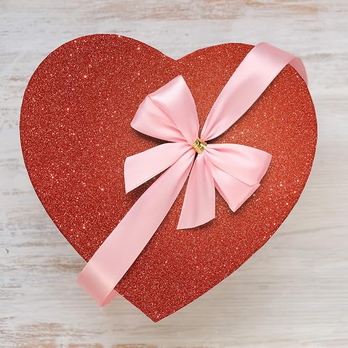 CHIHUT 15.7''x236'' Shiny Red Glitter Wallpaper Stick and Peel - Image 8