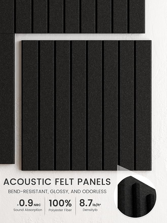 Bumusty Large Cork Board Alternative-36 x 24" Felt Bulletin Board Tiles - Image 3