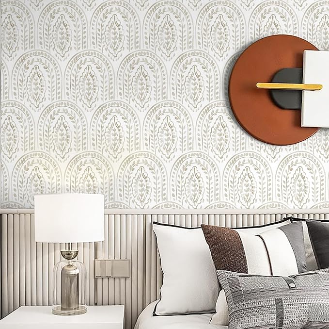EeeComing Peel and Stick Wallpaper Boho Modern Wall Paper Peel and Stick - Image 6