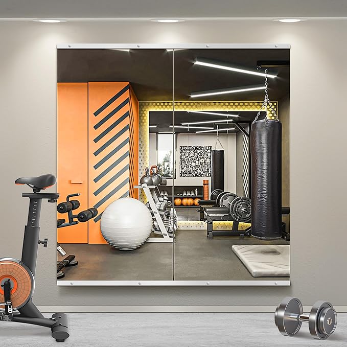 TRAHOME Home Gym Mirror for Wall, Home Gym, Living Room by TRAHOME