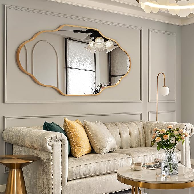 Scalloped Mirror for Bathroom - Image 2