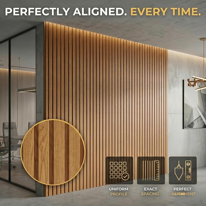 From Plain to Beautiful in Hours WPC Exterior Wall Slat Panels Waterproof - Image 4