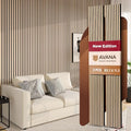 Avana Acoustic Wood Wall Panels – 93.2x11.25 Inch Panels – Fits 94x12 Layout – by AvanaHome