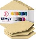 Acoustic Panels 12-Pack Soundproof Wall Panels 12"X10.4"X0.4" Sound Panels High by EkkogoAcousticPanels