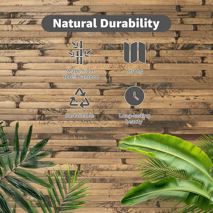 Art3d Natural Bamboo Wall Panel - Image 6