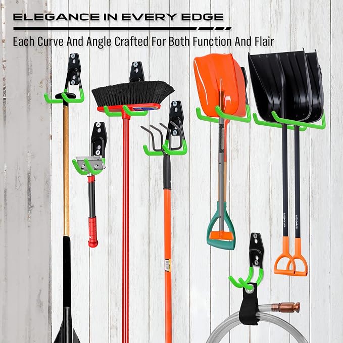 15-Piece Garage Wall Hooks - Image 5