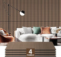 RITOLLO 4 Pack Wood Panels for Wall, 47.2"×23.6"×0.7" Wood Slat Acoustic Panels by Ritollo