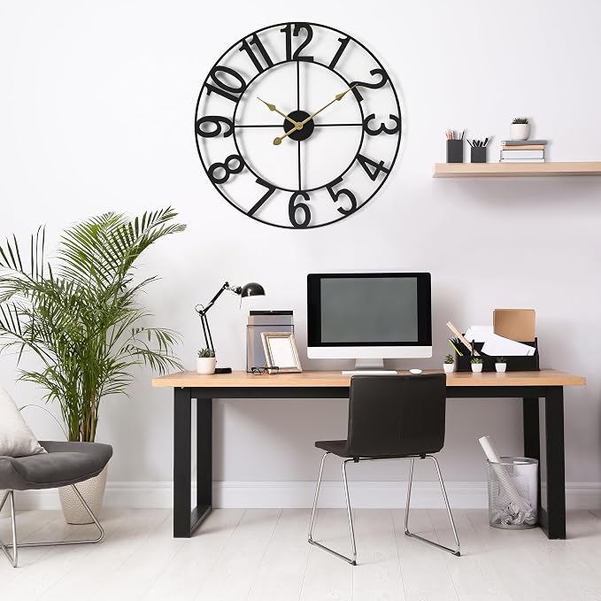 Sorbus Large Wall Clock for Living Room Decor - Image 5