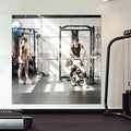 Delma Frameless Mirror Tiles 16"x12"x12 Pcs Wall Mounted, Shatter Resistant by Delma