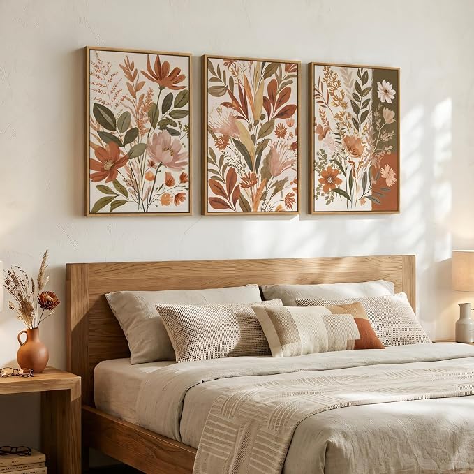 Framed Vintage Botanical Wall Art - Image 2
