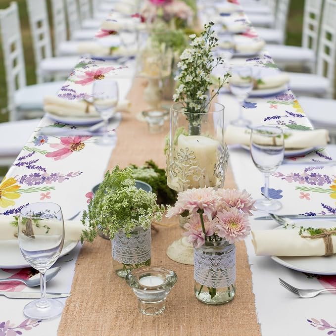 Kochorie Spring Flower Tablecloth Roll - Image 6
