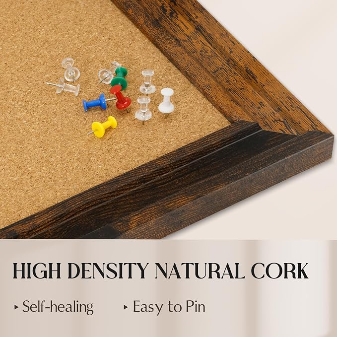 Large Bulletin Board, Cork Board - Image 4
