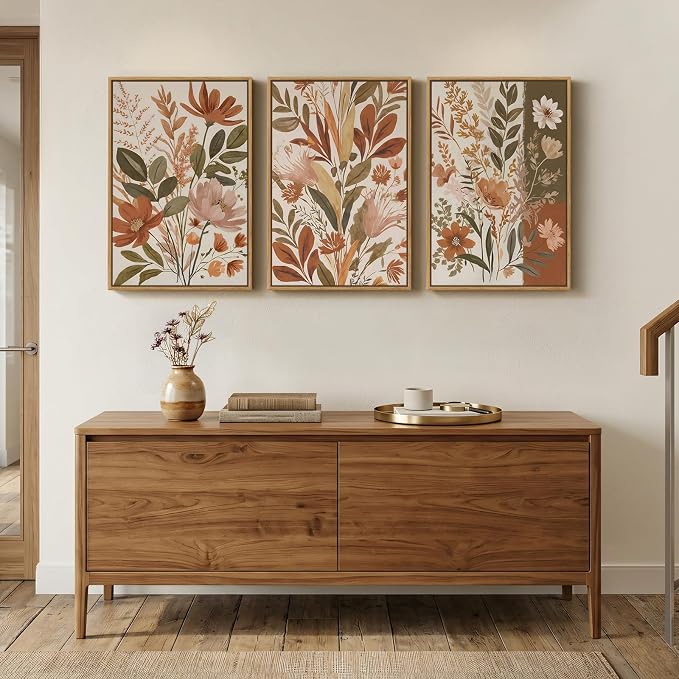 Framed Vintage Botanical Wall Art - Image 6