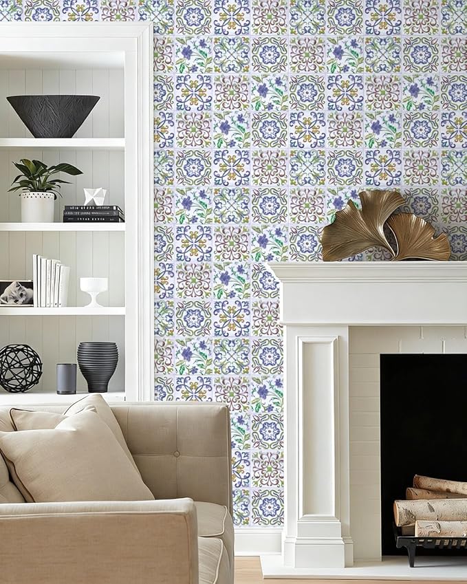 Wudnaye Peel and Stick Backsplash Wallpaper Kitchen Faux Tile Contact Paper - Image 7