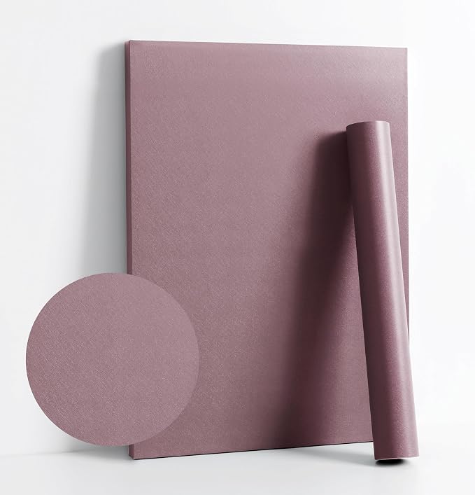 Dimoon 236''x17.7'' Pink Peel and Stick Wallpaper Contact Paper Modern Self by DIYYOURMOON