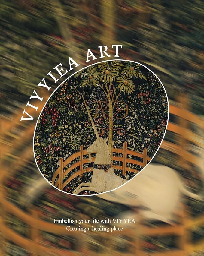 VIYYIEA Vintage Gold Framed Wall Art - Image 4