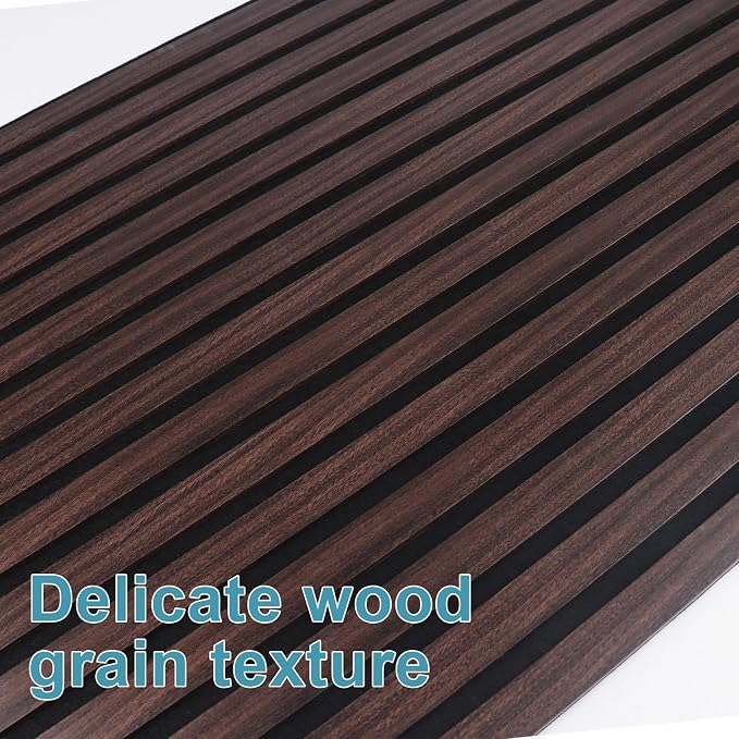 Wood Slat Acoustic Wall Panels-3D Fluted Sound Absorbing Panel - Image 5