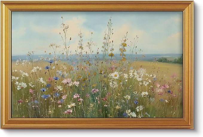 VIYYIEA Vintage Large Framed Wall Art by VIYYIEAART