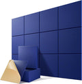 12 Pack Self-Adhesive Acoustic Panels, Soundproof Wall Panels by Lebenforce