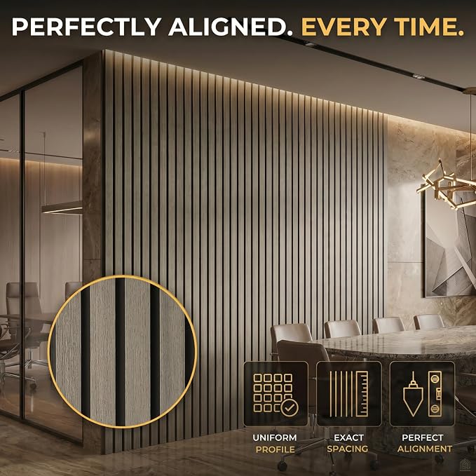 From Plain to Beautiful in Hours WPC Exterior Wall Slat Panels Waterproof - Image 4