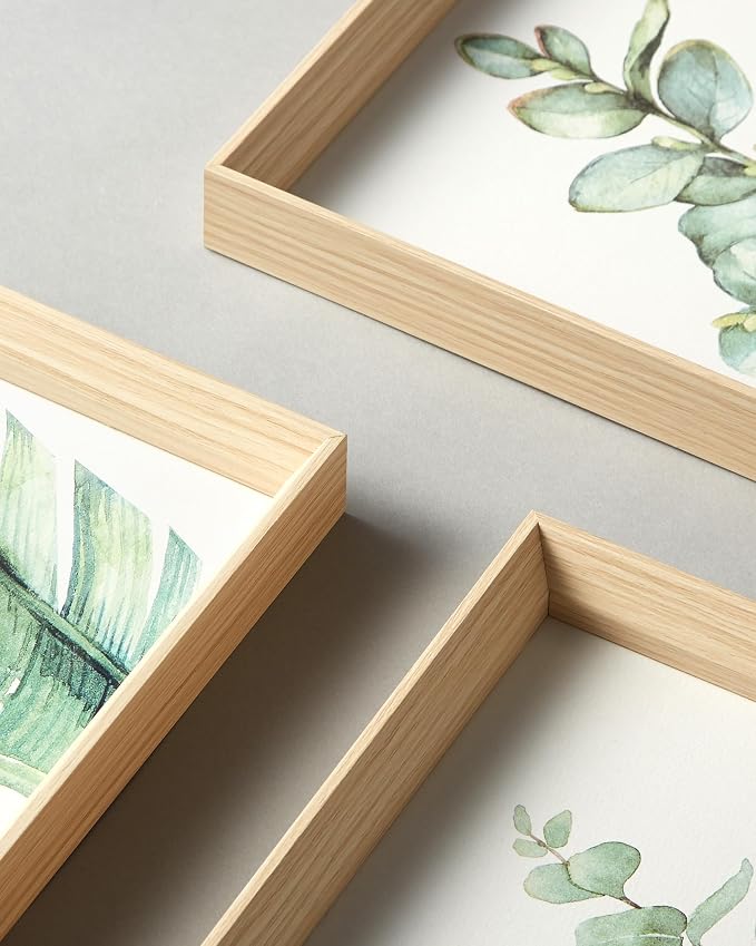 Framed Wall Art, Minimalist Botanical Canvas Wall Art - Image 2