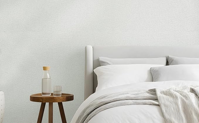 Fabric Grasscloth Texture Self-Adhesive Wallpaper Linen Peel and Stick - Image 8
