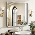 30"x 30" Silver Bathroom Mirror by EASLY