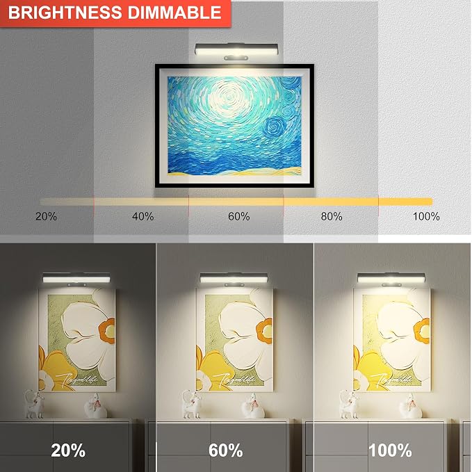 2 PACK Picture Light for Painting Battery - Image 4