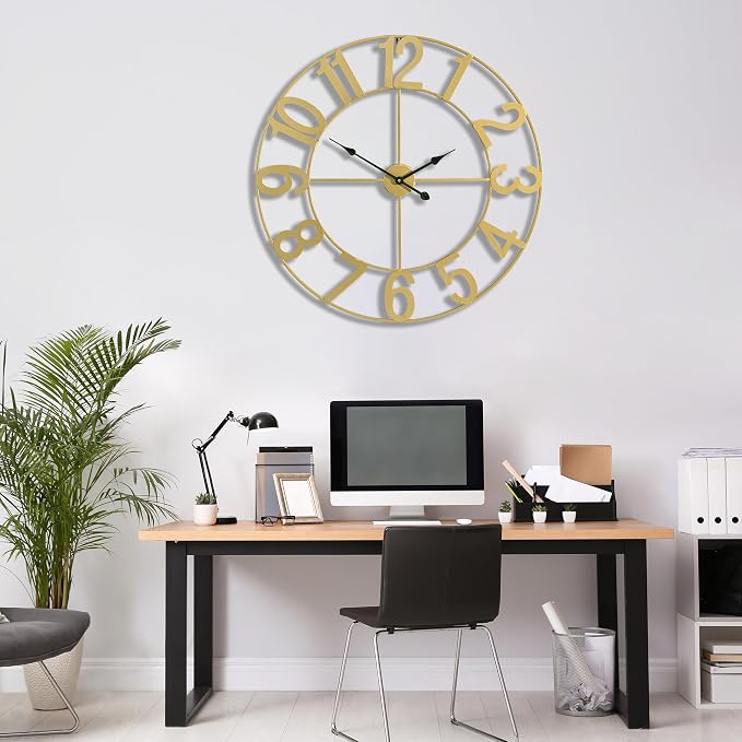 Sorbus Large Wall Clock for Living Room Decor - Image 8