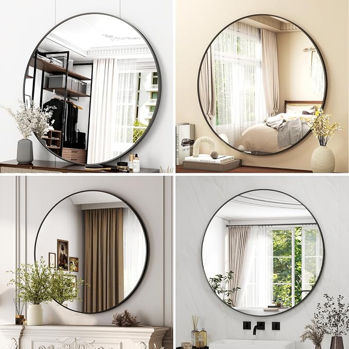 42 Inch Round Bathroom Mirror - Image 7
