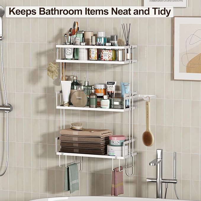 Godboat Bathroom Organizers and Storage, 3-Tier Over The Toilet Storage - Image 7