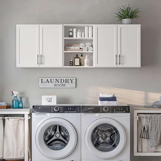 FIMELLO 62.8 ''W X 11''D X 21.7''H Wall Cabinets - Image 5