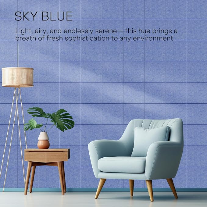 MaxGear Large Cork Board for Wall 36" x 24", Sky Blue Bulletin Board, 6 Pack - Image 5