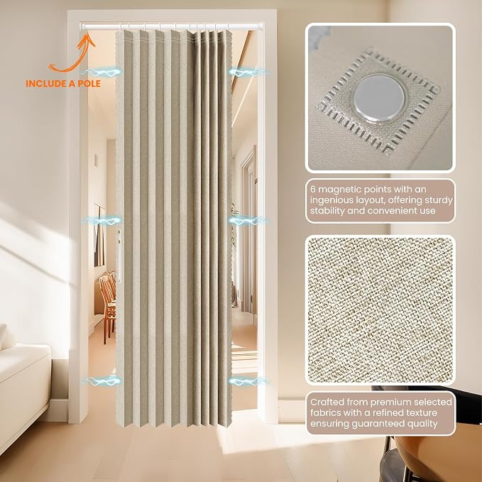 AJAZZ Blackout Accordion Door - Image 9