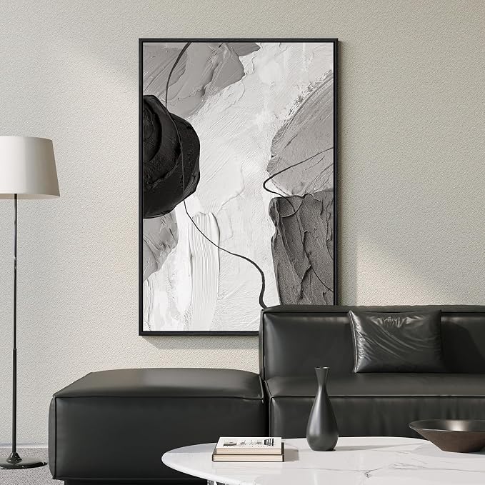 Extra Large Framed Abstract Wall Art - Image 5