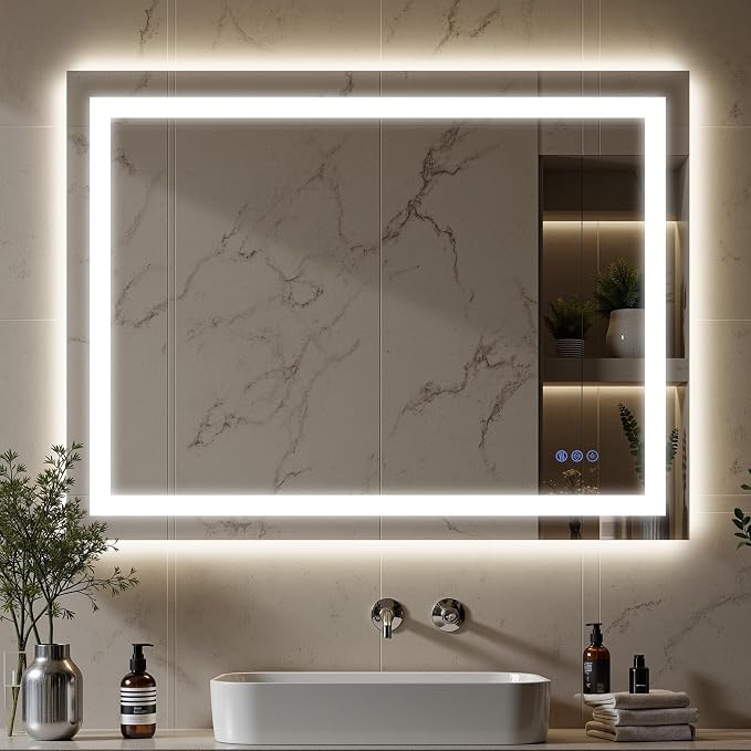 Antok 30"x 36" LED Bathroom Mirror - Image 2
