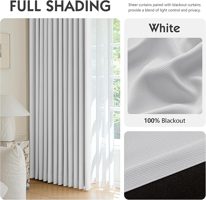 FMFUNCTEX 100% Blackout Curtains - Image 6
