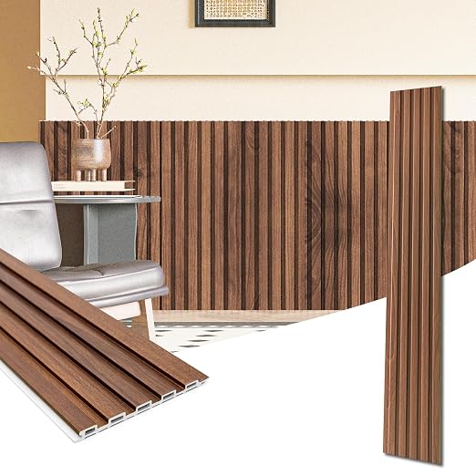 Art3d WPC Wainscoting Panels, Living Room by Art3d