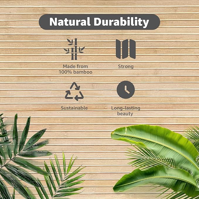 Art3d Natural Bamboo Wall Panel - Image 7