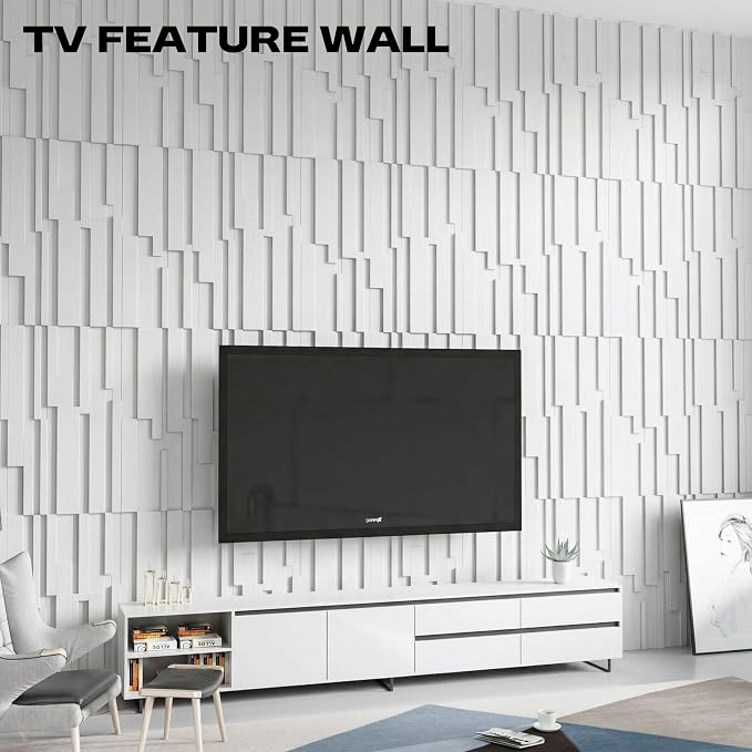 Large PU Decorative Wall Panels, TV Wall, Office & Commercial Spaces - Image 6