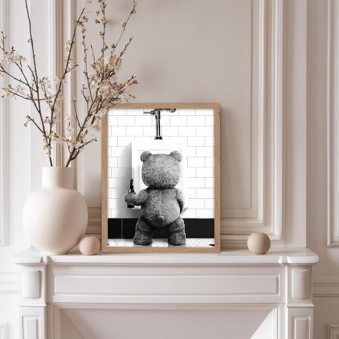 Poster Master Funny Teddy Bear Print - Image 5